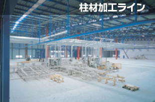柱材加工ライン